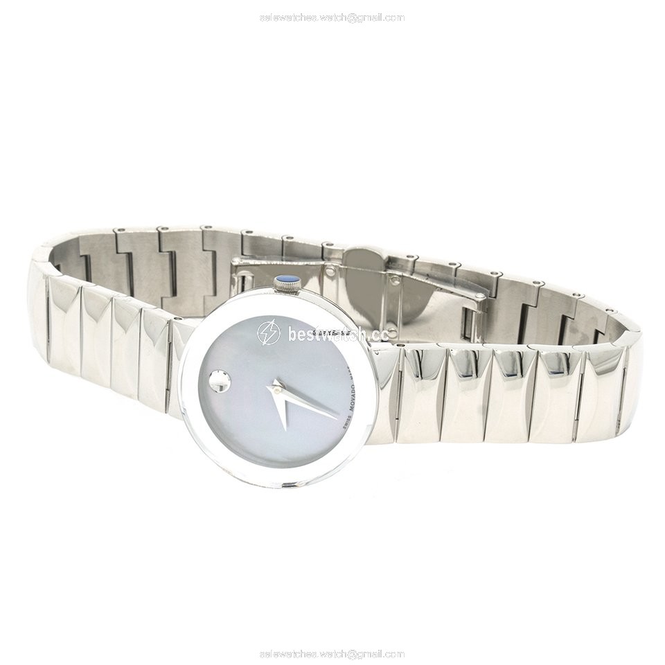 IMG_9085 Movado Sapphire Womens watch Quartz Steel 0607048 Replica 2