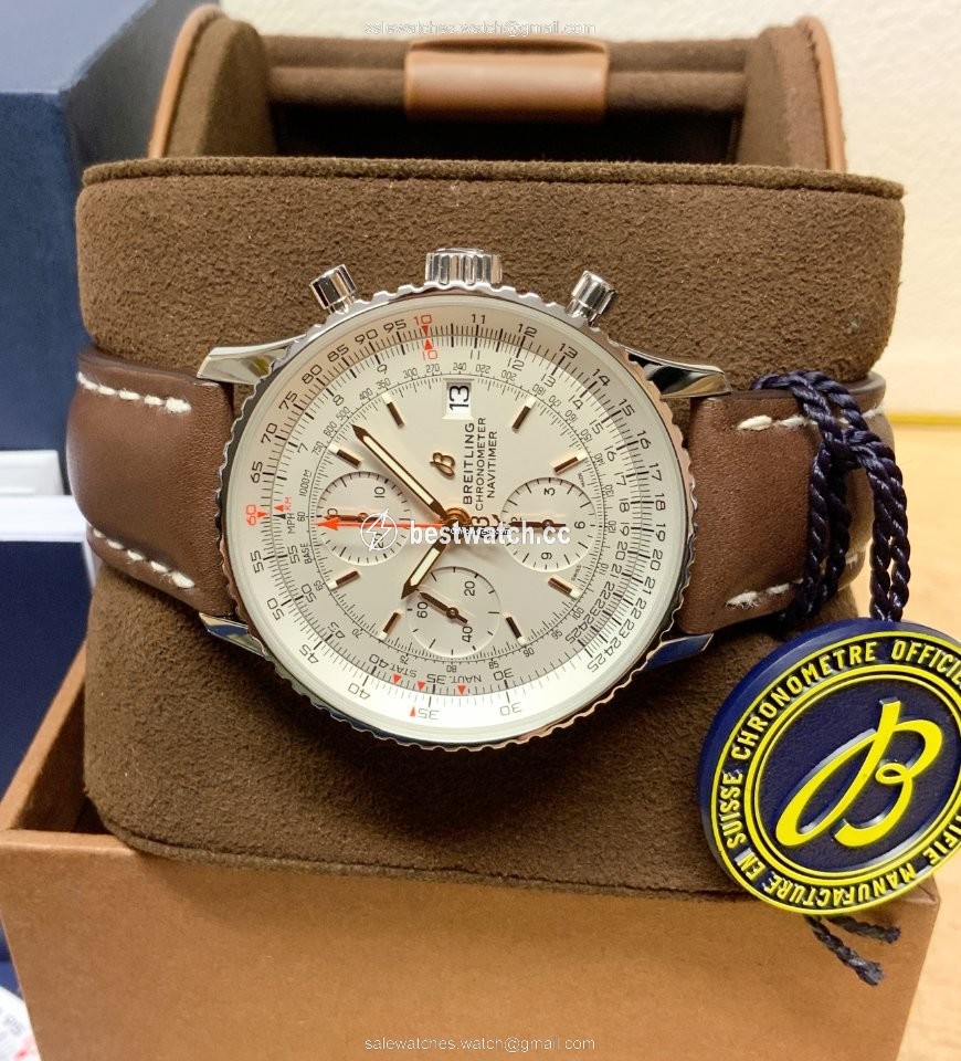 IMG_9085 Breitling Navitimer Heritage Mens watch Unisex Automatic Steel A13324121G1X3 Replica 2