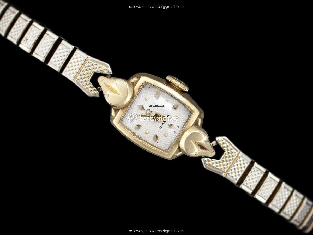 IMG_9085 Omega Womens watch Gold Steel 7383 Replica 2