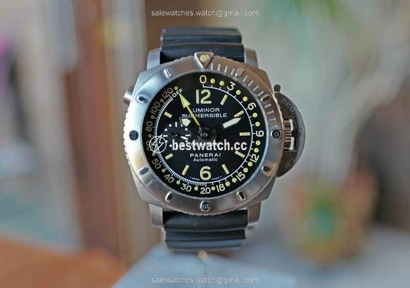 IMG_9085 Panerai Luminor Submersible 1950 Depth Gauge Automatic PAM 193 Replica 2