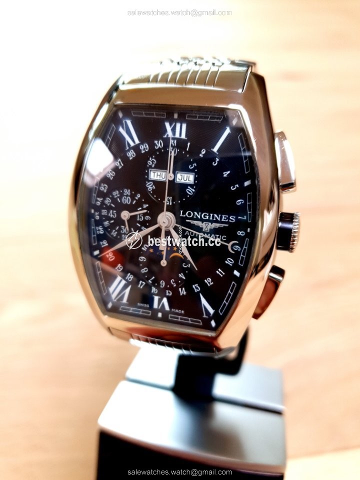 Longines Evidenza Mens watch Unisex Automatic Steel L2.688.4 Replica 2
