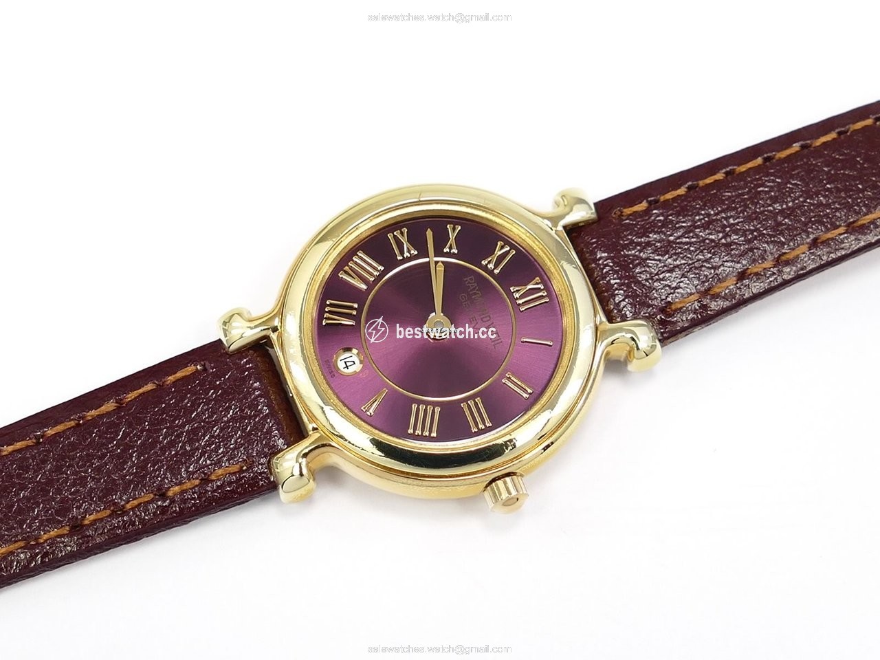 IMG_9085 Raymond Weil Tradition Womens watch Quartz Yellow gold 9936-2 Replica 2