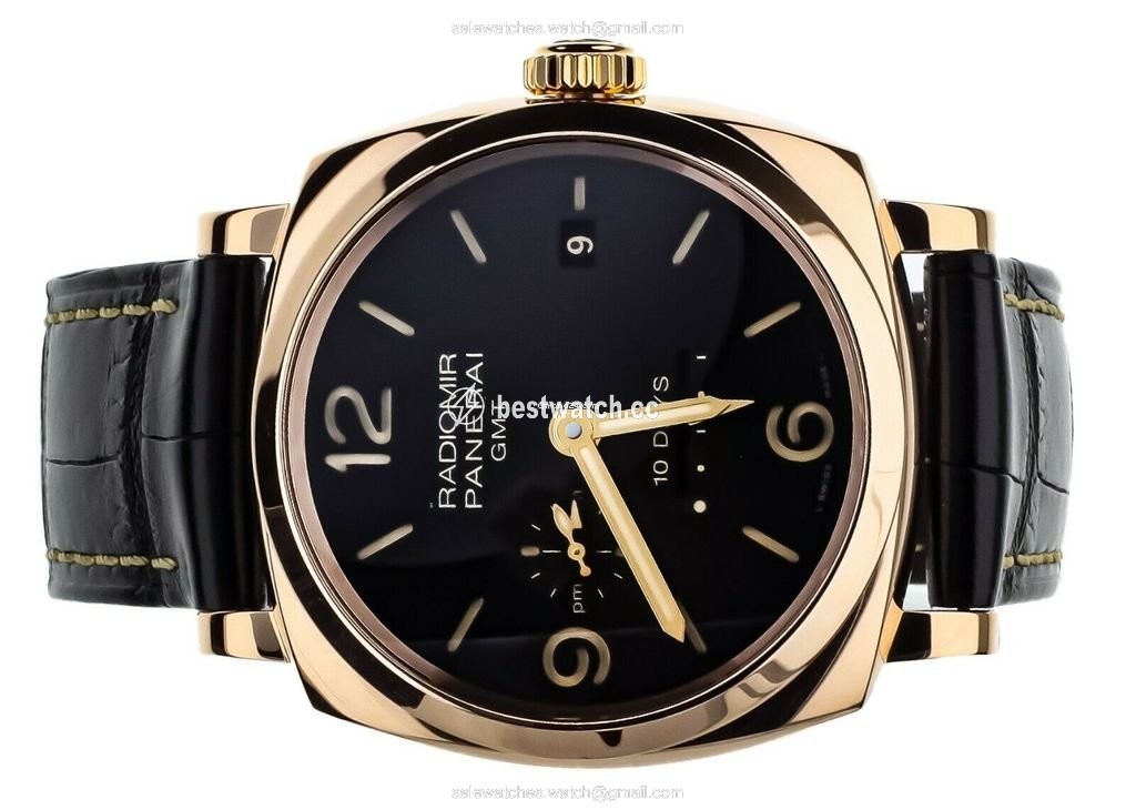 IMG_9085 Panerai Special Editions Mens watch Unisex Automatic Rose gold PAM625 Replica 2