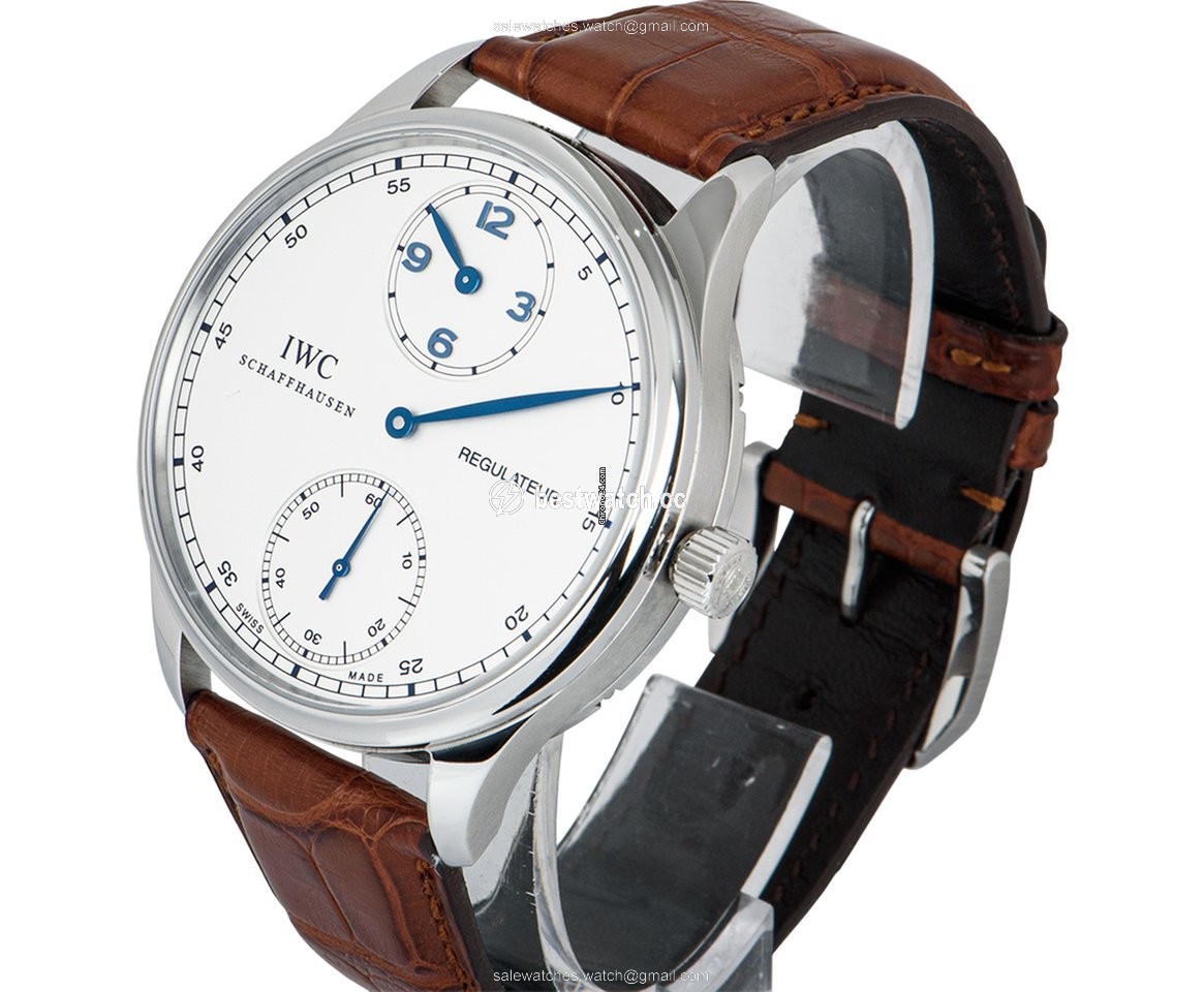 IMG_9085 IWC Portuguese Mens watch Unisex Manual winding Steel IW544401 Replica 2