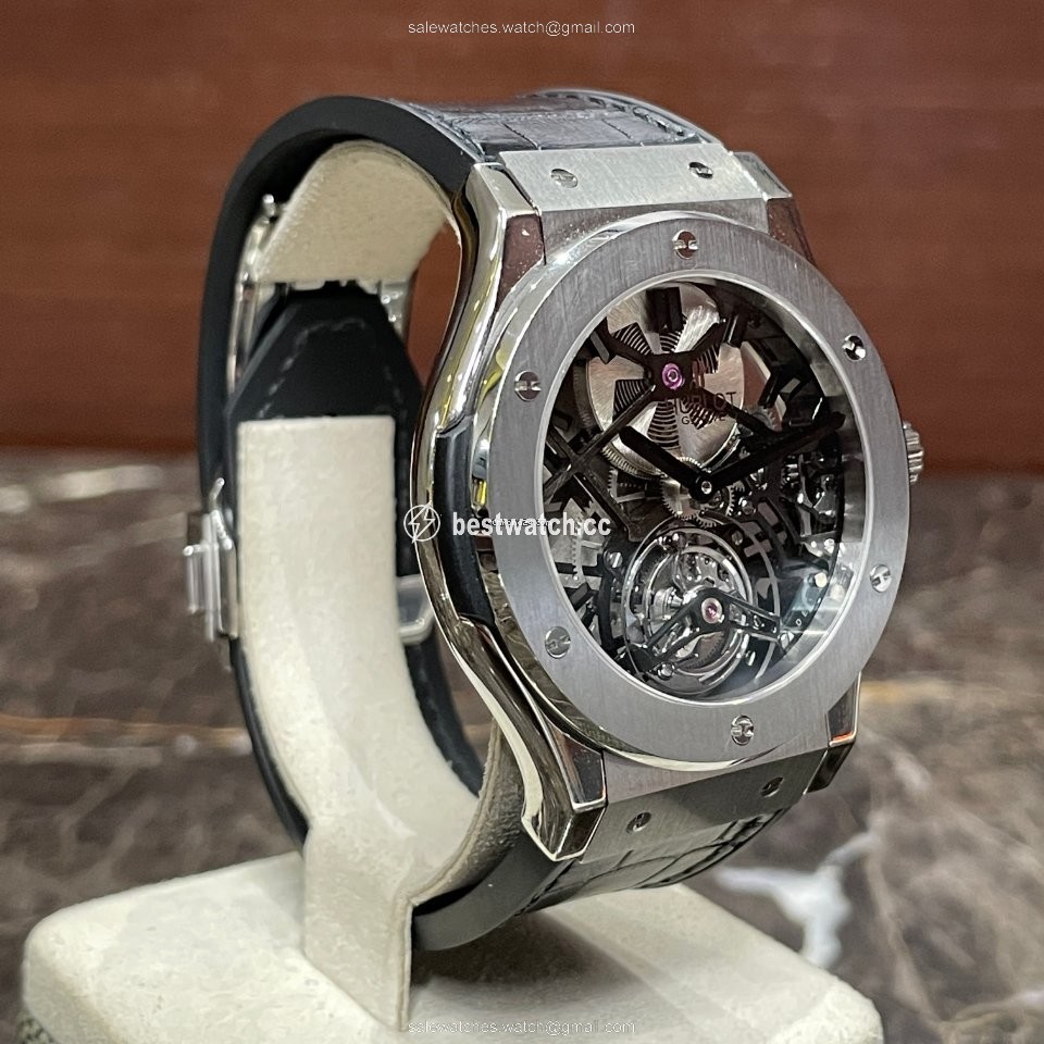 IMG_9085 Hublot Classic Fusion 45, 42, 38, 33 mm Mens watch Unisex Manual winding Titanium 505.NX.0170.LR Replica 2