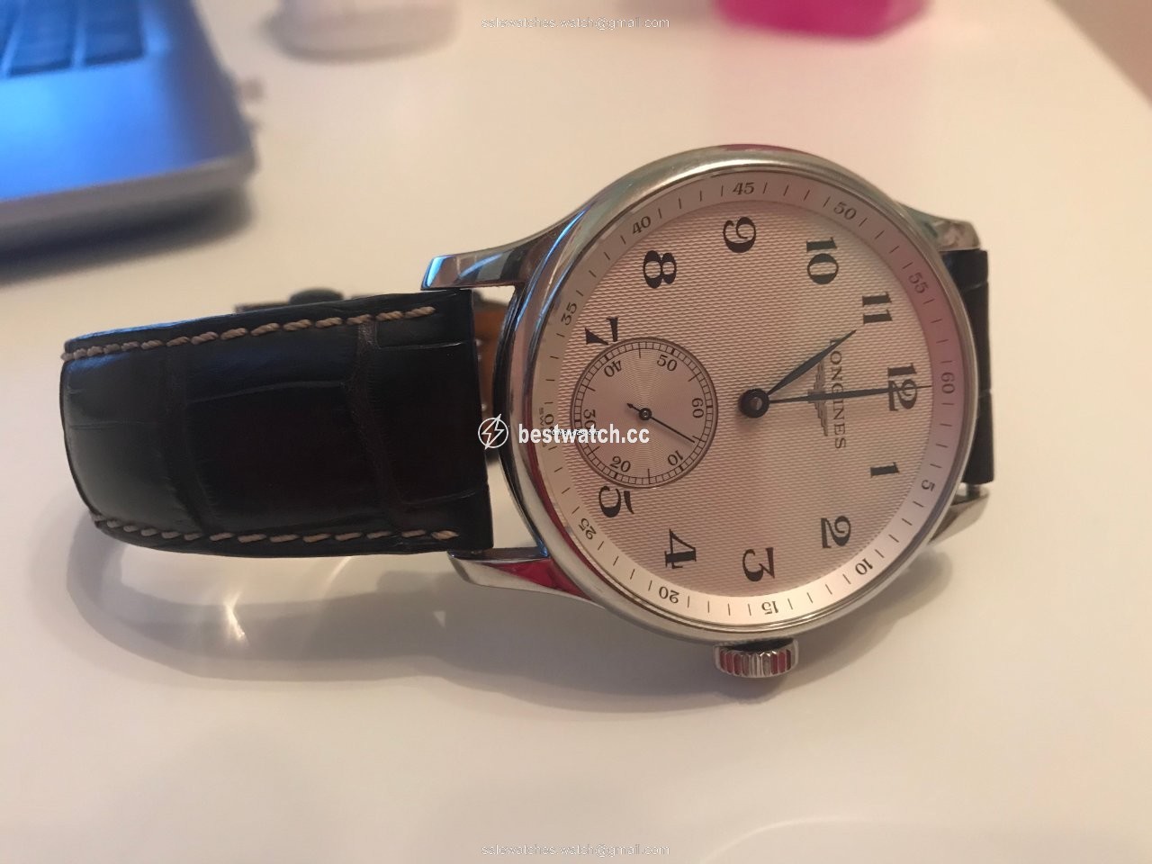 IMG_9085 Longines Master Collection Mens watch Unisex Manual winding Steel L2.640.4.78.3 Replica 2