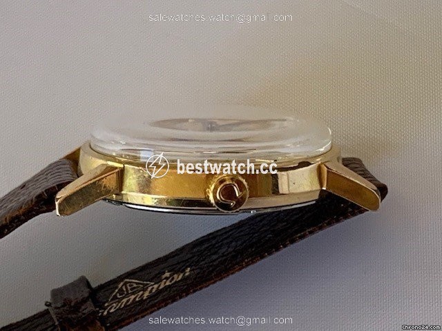 IMG_9085 Omega Seamaster Mens watch Unisex Manual winding Gold Steel 136.012 Replica 2