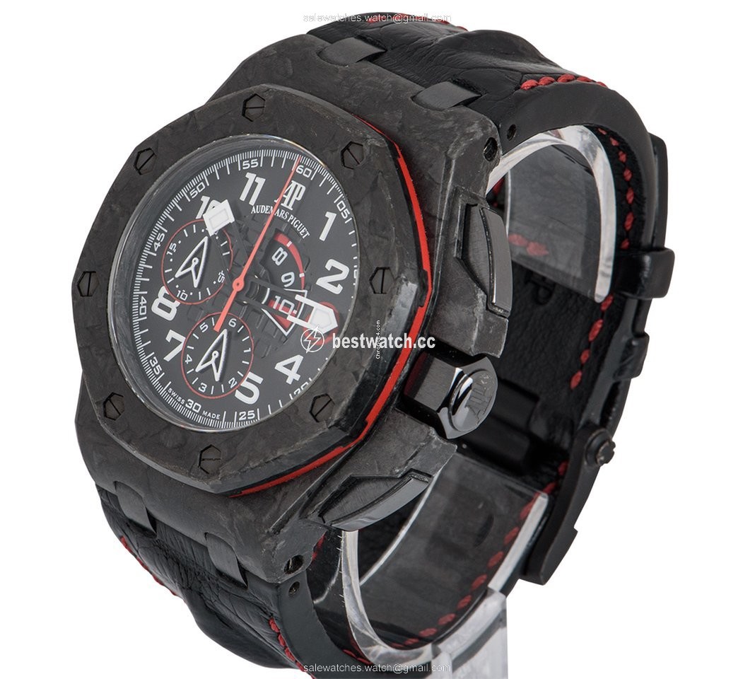 IMG_9085 Audemars Piguet Royal Oak Offshore Chronograph Mens watch Unisex Automatic Carbon 26062FS.OO.A002CA.01 Replica 2