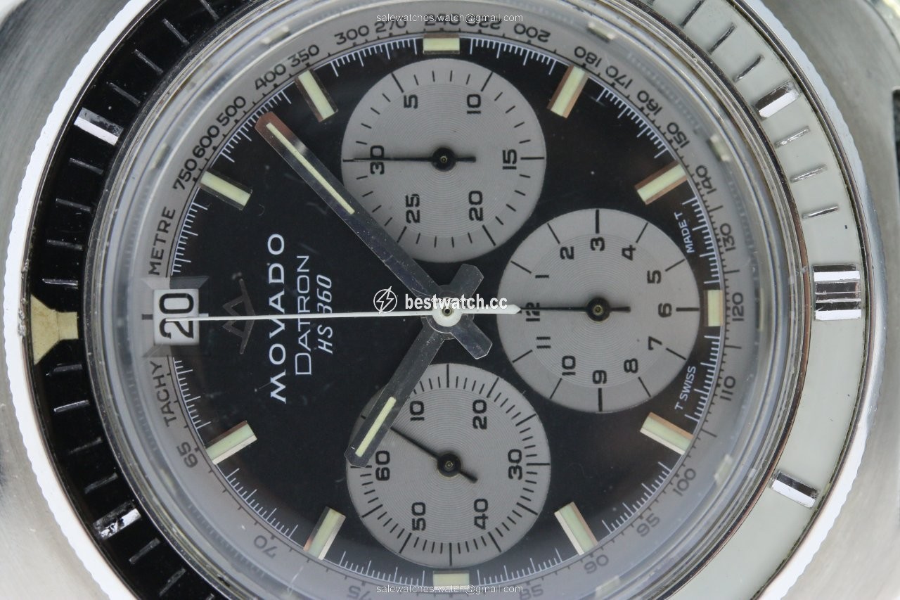 IMG_9085 Movado Datron Mens watch Unisex Automatic Steel Datron HS 360 Replica 2
