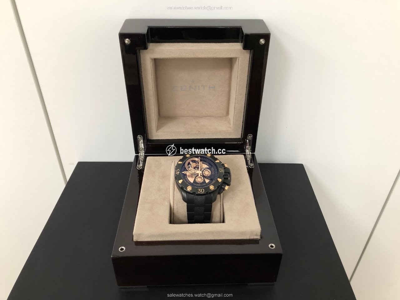 IMG_9085 Zenith Defy El Primero Mens watch Unisex Automatic Titanium 96.0528.4035 21.M528 Replica 2