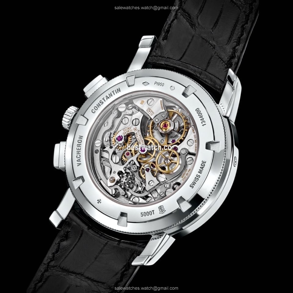IMG_9085 Vacheron Constantin Traditionnelle Mens watch Unisex Manual winding Platinum 5000T 000P-B048 Replica 2
