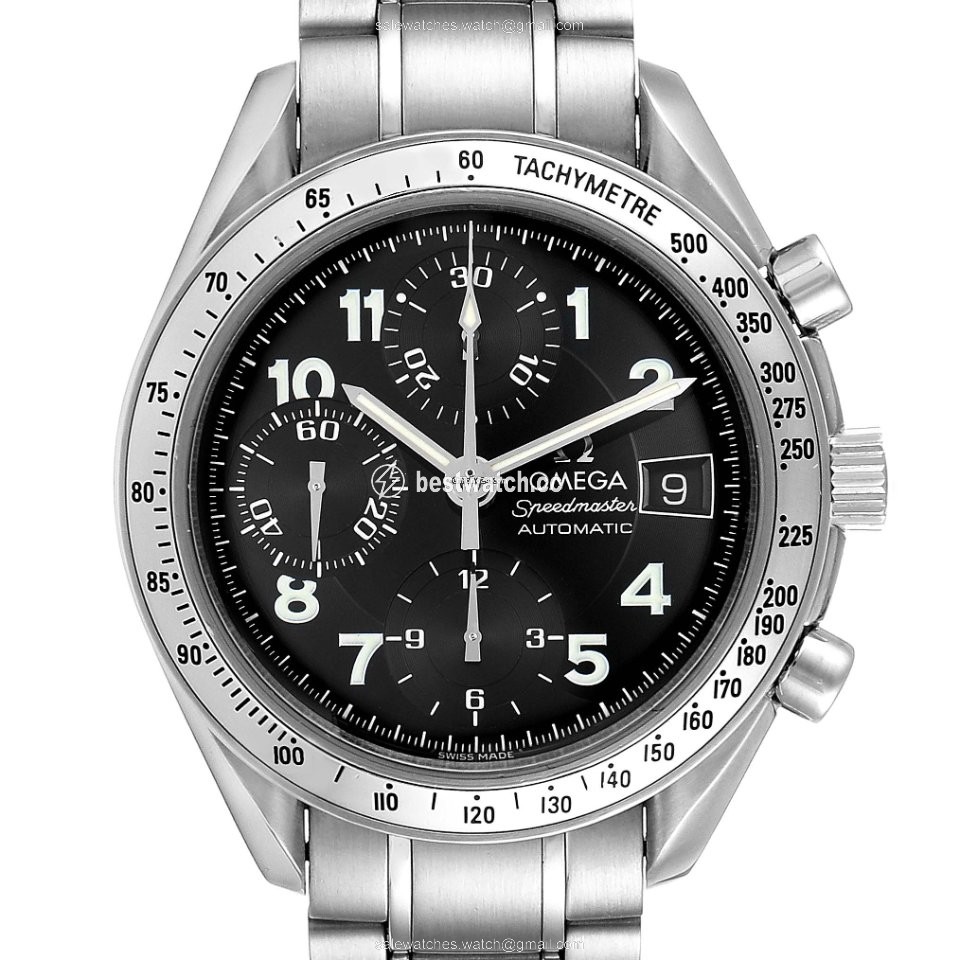 IMG_9085 Omega Speedmaster Date Mens watch Unisex Automatic Steel 3513.52.00 Replica 2