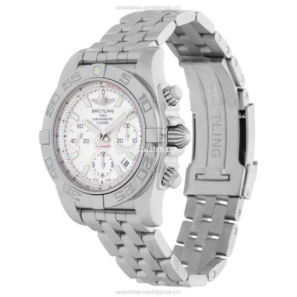 IMG_9085 Breitling Chronomat 41 Mens watch Unisex Automatic Steel AB014012 Replica 2