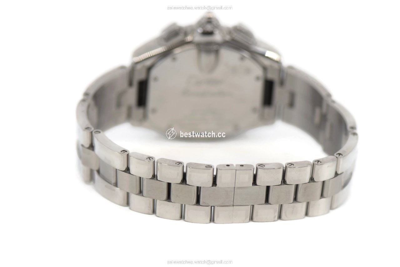 IMG_9085 Cartier Roadster Mens watch Unisex Automatic Steel W62007X6 Replica 2