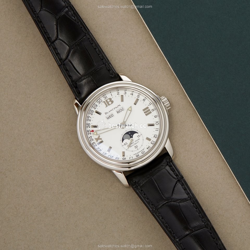 IMG_9085 Blancpain Leman Moonphase Mens watch Unisex Automatic Steel 2763.1127A.11 Replica 2