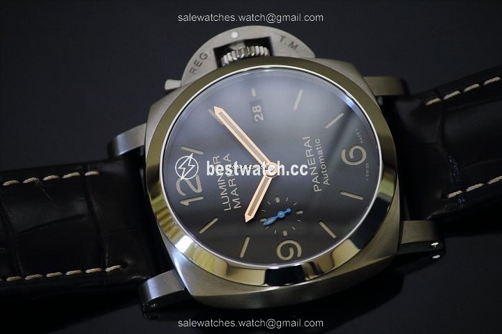 IMG_9085 Panerai Luminor Marina 1950 3 Days Automatic Automatic Titanium PAM01351 Replica 2