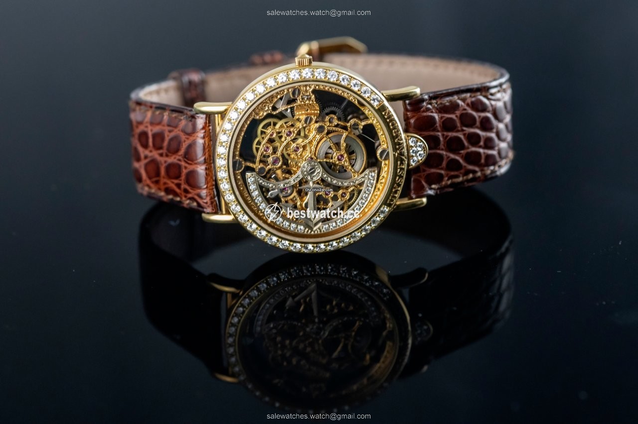 IMG_9085 Ulysse Nardin Mens watch Unisex Automatic Yellow gold 141 28 Replica 2