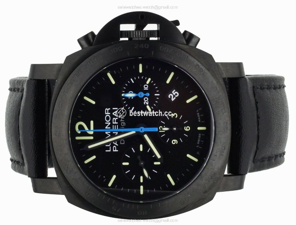IMG_9085 Panerai Luminor Chrono Mens watch Unisex Automatic Steel PAM363 Replica 2
