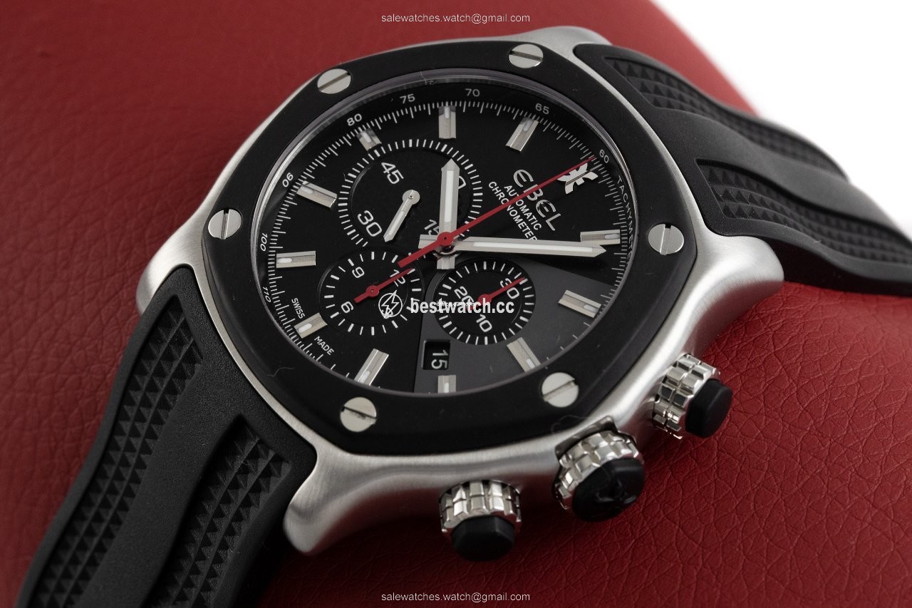 IMG_9085 Ebel 1911 Tekton Mens watch Unisex Automatic Steel E9137L83 Replica 2