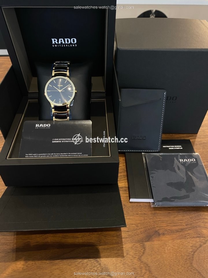 IMG_9085 Rado Centrix Mens watch Unisex Quartz Steel R30527172 Replica 2