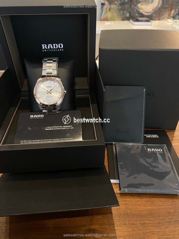 IMG_9085 Rado HyperChrome Mens watch Unisex Quartz Steel R32502103 Replica 2