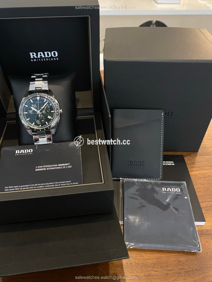 Rado HyperChrome Chronograph Mens watch Unisex Quartz Steel R32259313 Replica 2