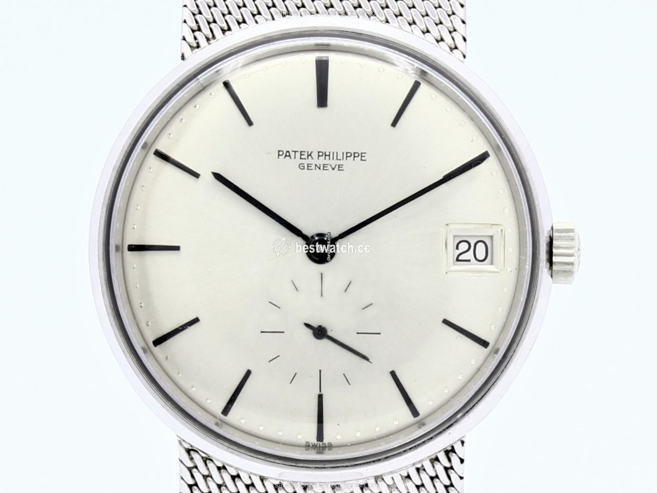 IMG_9085 Patek Philippe Calatrava Mens watch Unisex Automatic White gold 27-460M Replica 2