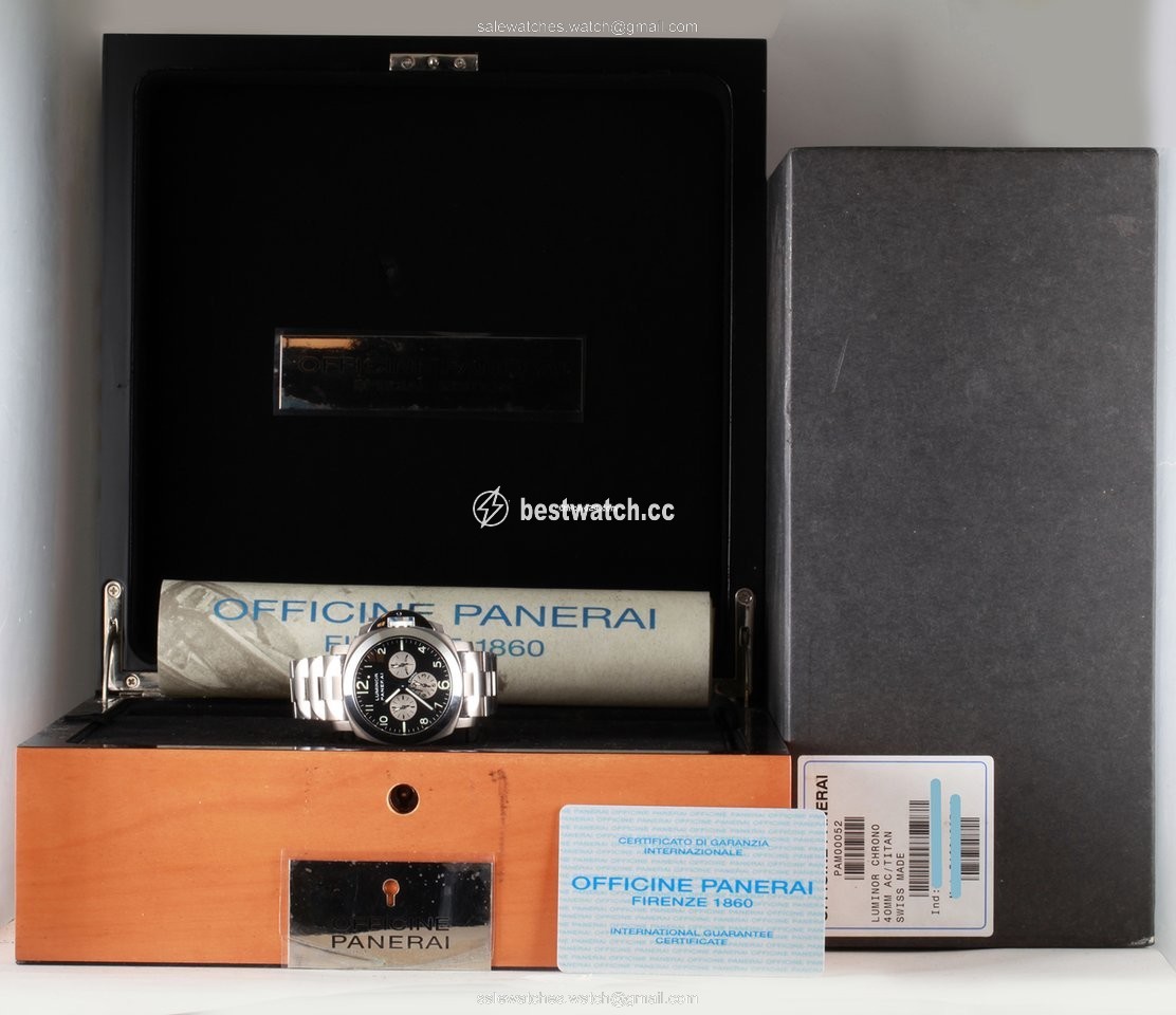 Panerai Special Editions Mens watch Unisex Automatic Titanium PAM 00052 Replica 2