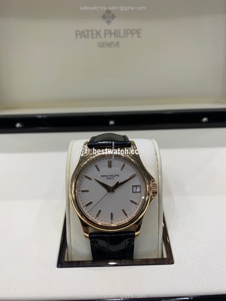 IMG_9085 Patek Philippe Calatrava Mens watch Unisex Automatic Rose gold 5127R-001 Replica 2