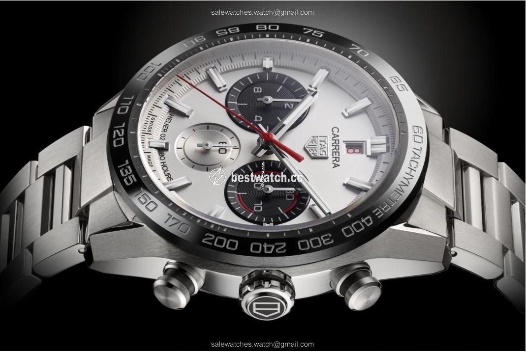 TAG Heuer Carrera Heuer-02T Mens watch Unisex Automatic Ceramic CBN2A1D.BA0643 Replica 2