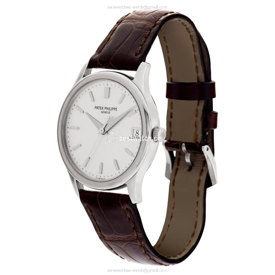 IMG_9085 Patek Philippe Calatrava Mens watch Unisex Automatic White gold 3998 00G Replica 2