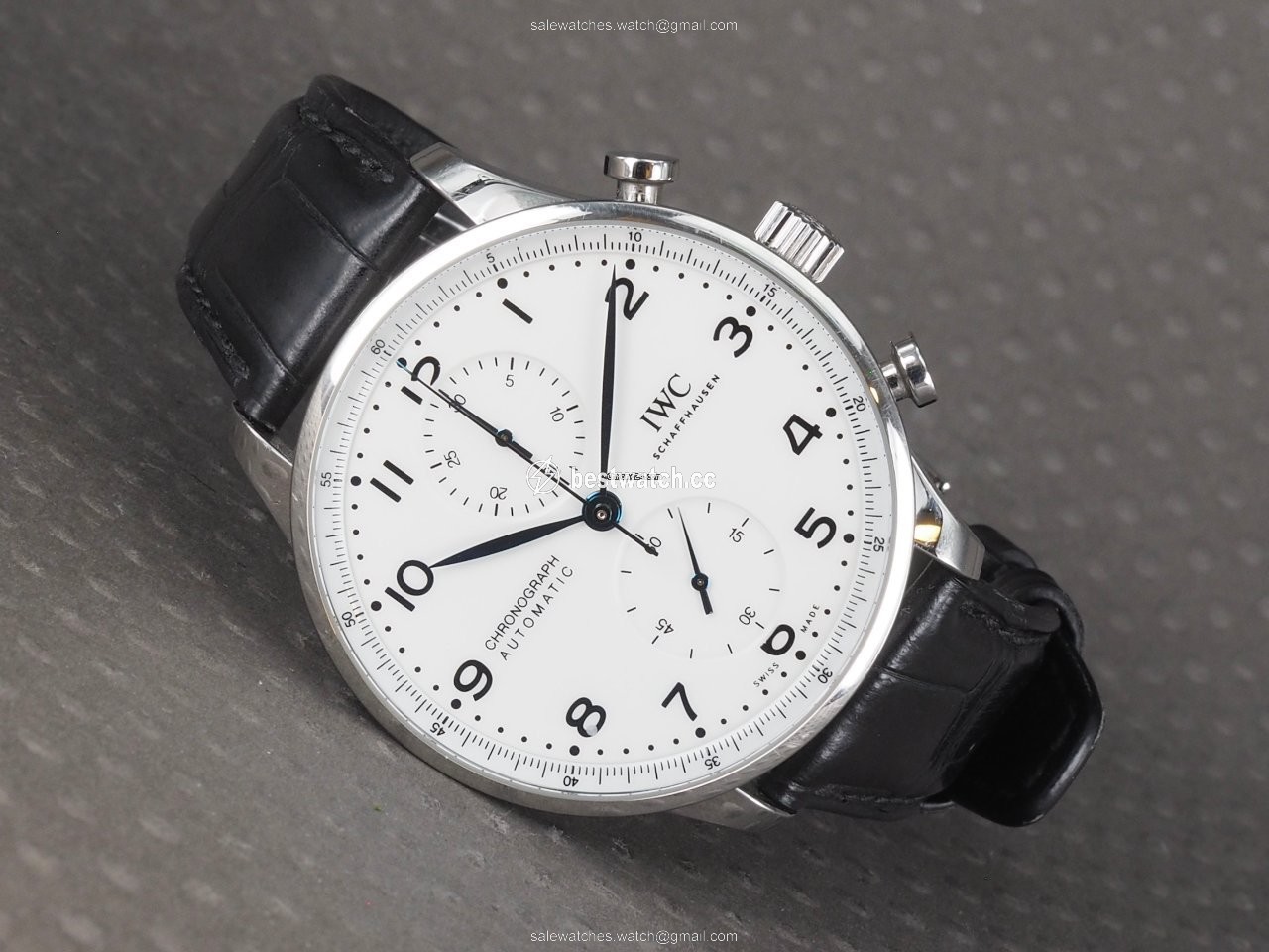 IMG_9085 IWC Portuguese Chronograph Mens watch Unisex Automatic Steel IW371602 Replica 2