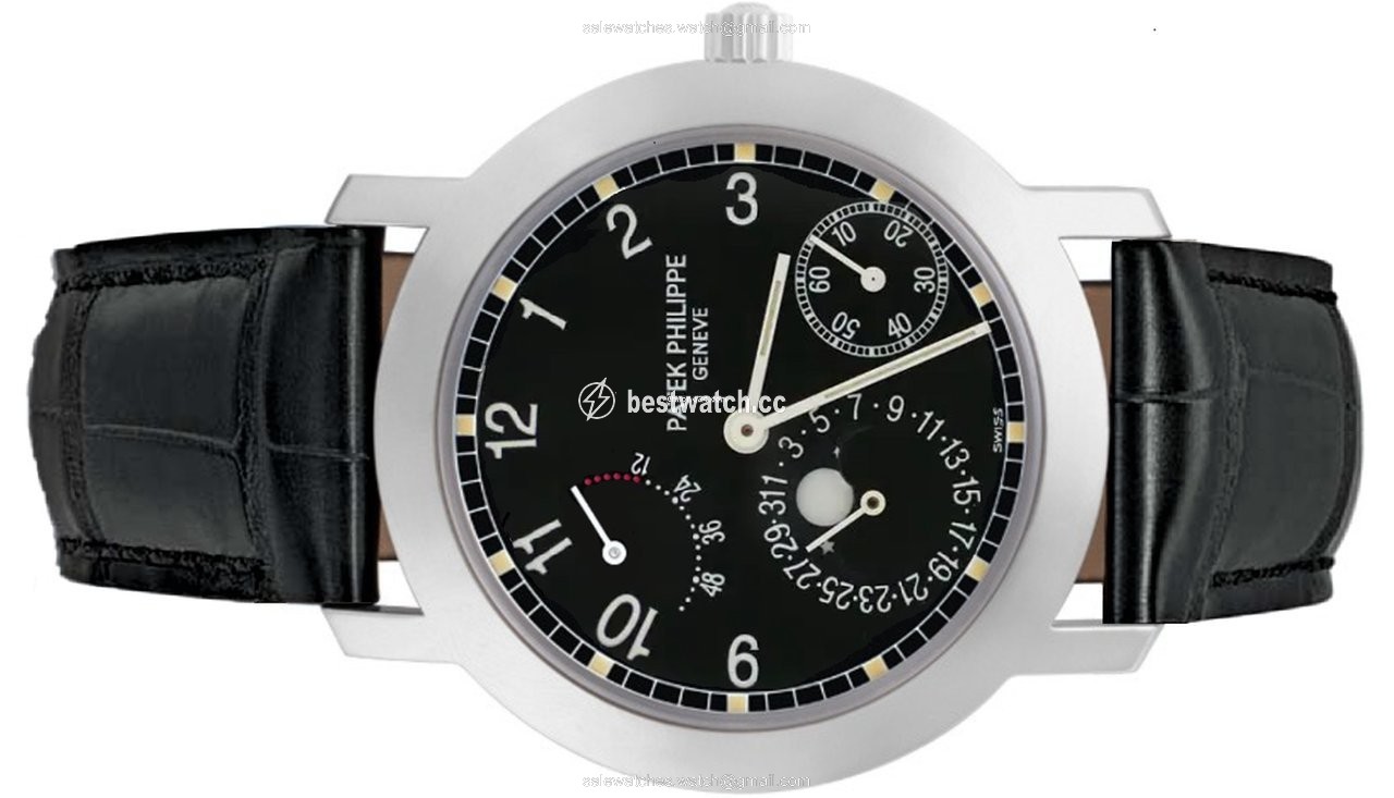IMG_9085 Patek Philippe Complications Automatic White gold 5055G-001 Replica 2