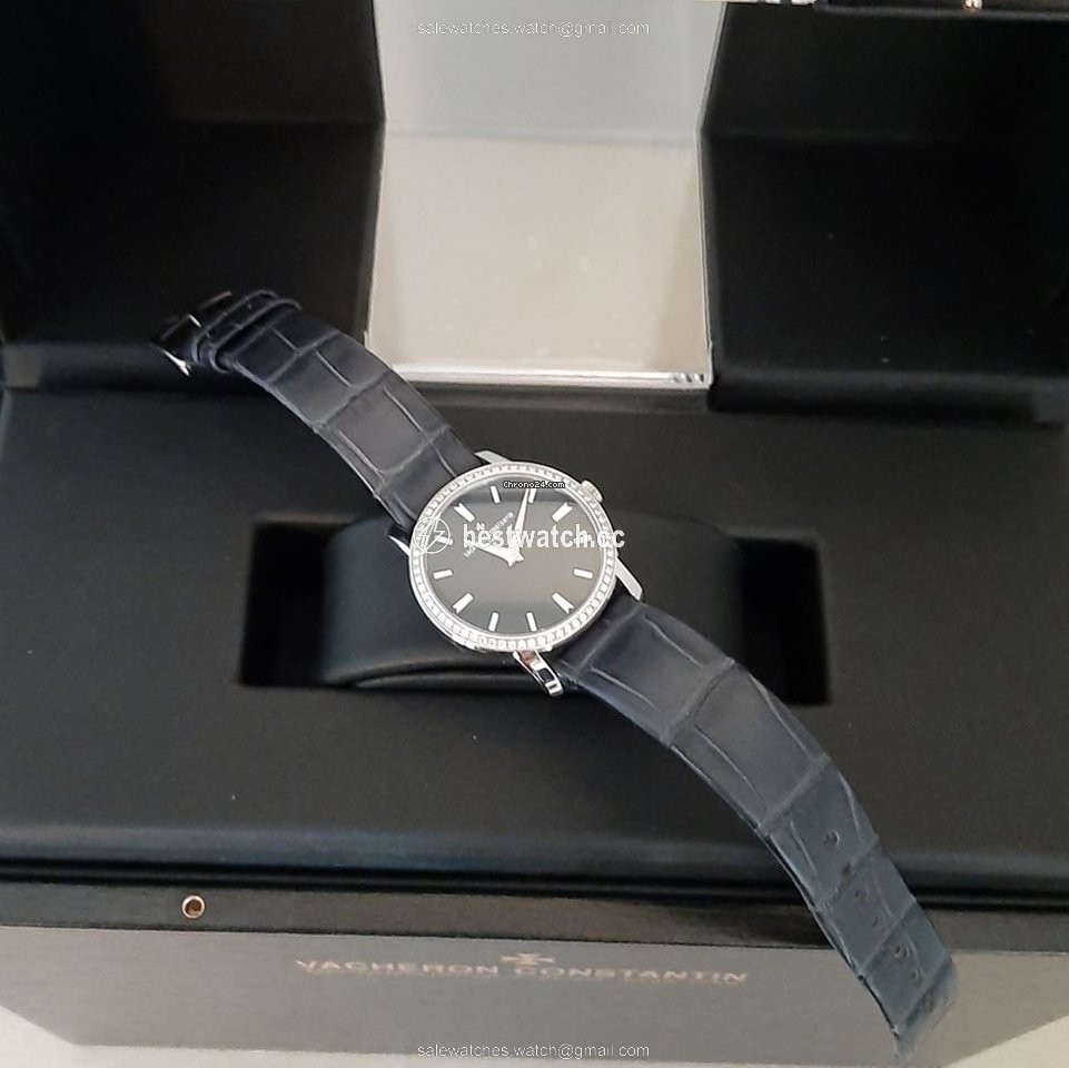 IMG_9085 Vacheron Constantin Patrimony Womens watch Quartz White gold 25558 000G-9758 Replica 2