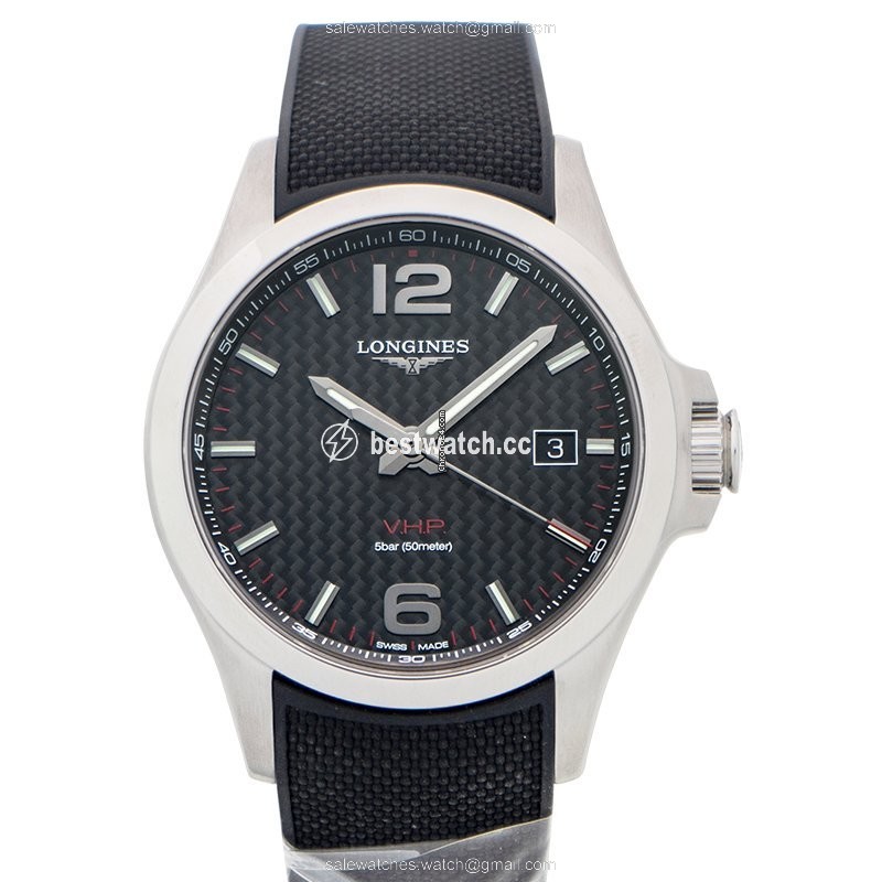 IMG_9085 Longines Conquest Mens watch Unisex Quartz Steel L37264669 Replica 2
