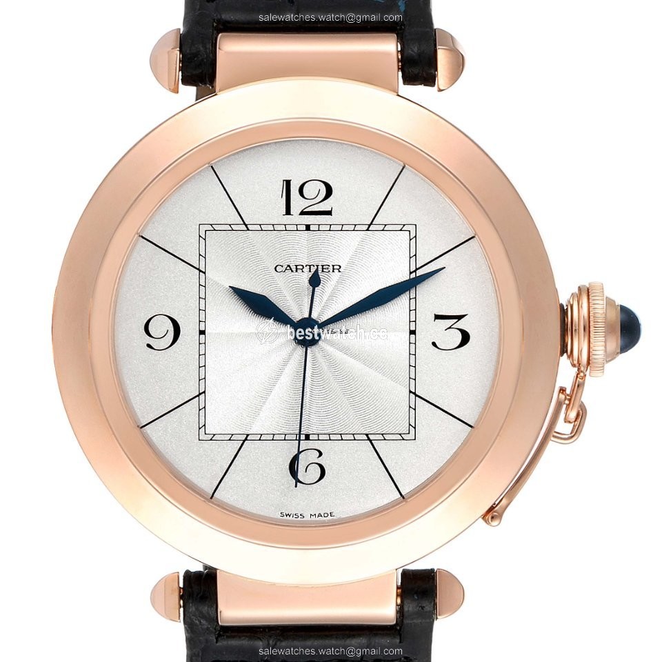 Cartier Pasha Mens watch Unisex Automatic Rose gold W3019351 Replica 2