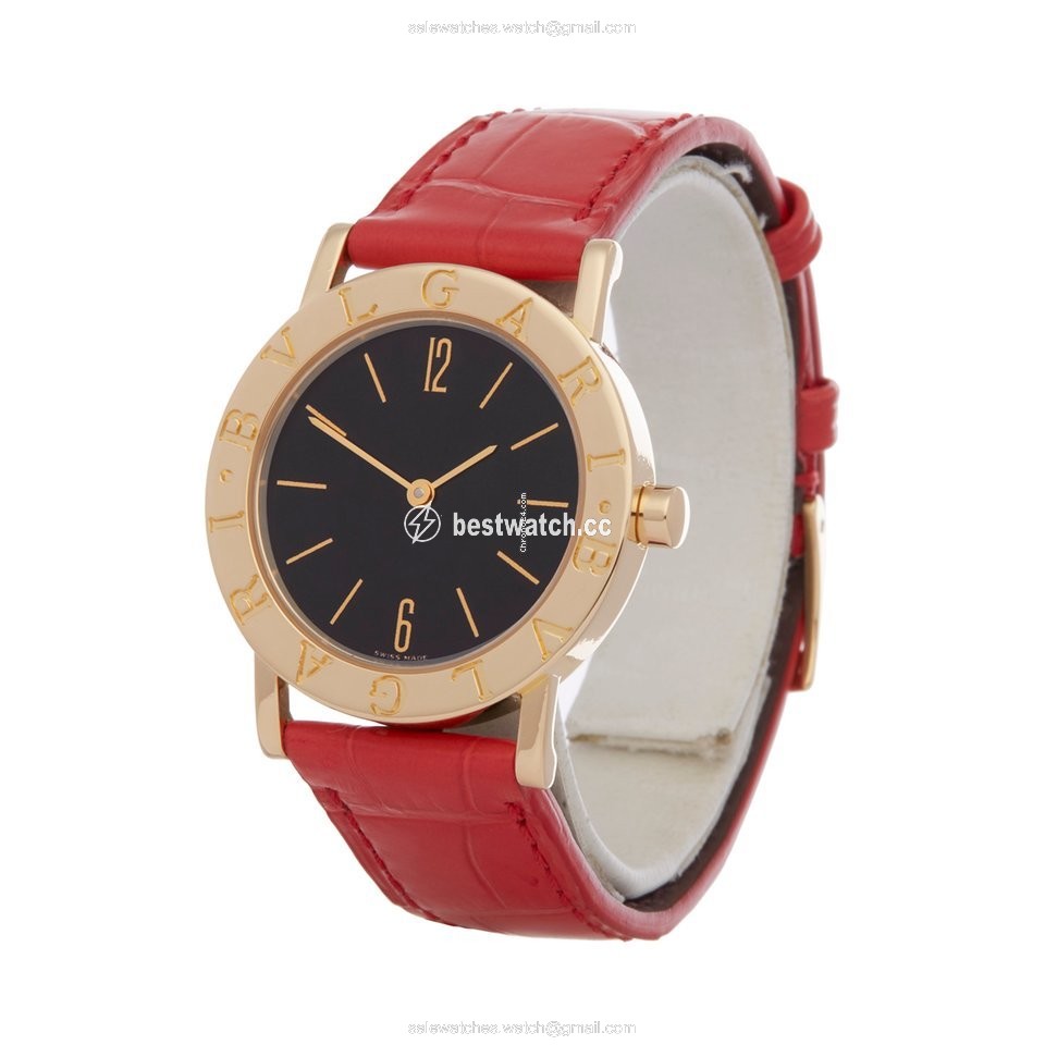 Bulgari B.Zero1 Womens watch Quartz Yellow gold BB 30 GL Replica 2