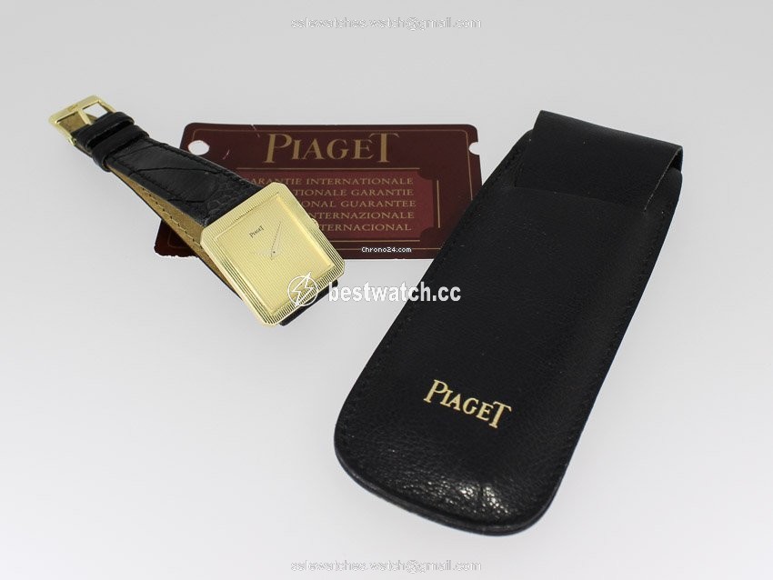 IMG_9085 Piaget Protocole Womens watch Quartz Yellow gold 8154 Replica 2