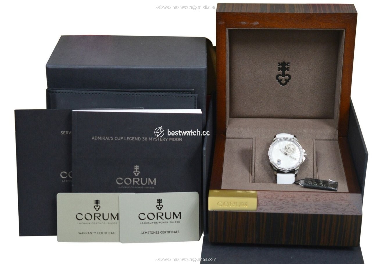 IMG_9085 Corum Admirals Cup Legend 38 Womens watch Automatic Steel 384.101.47 0F49 AA01 Replica 2