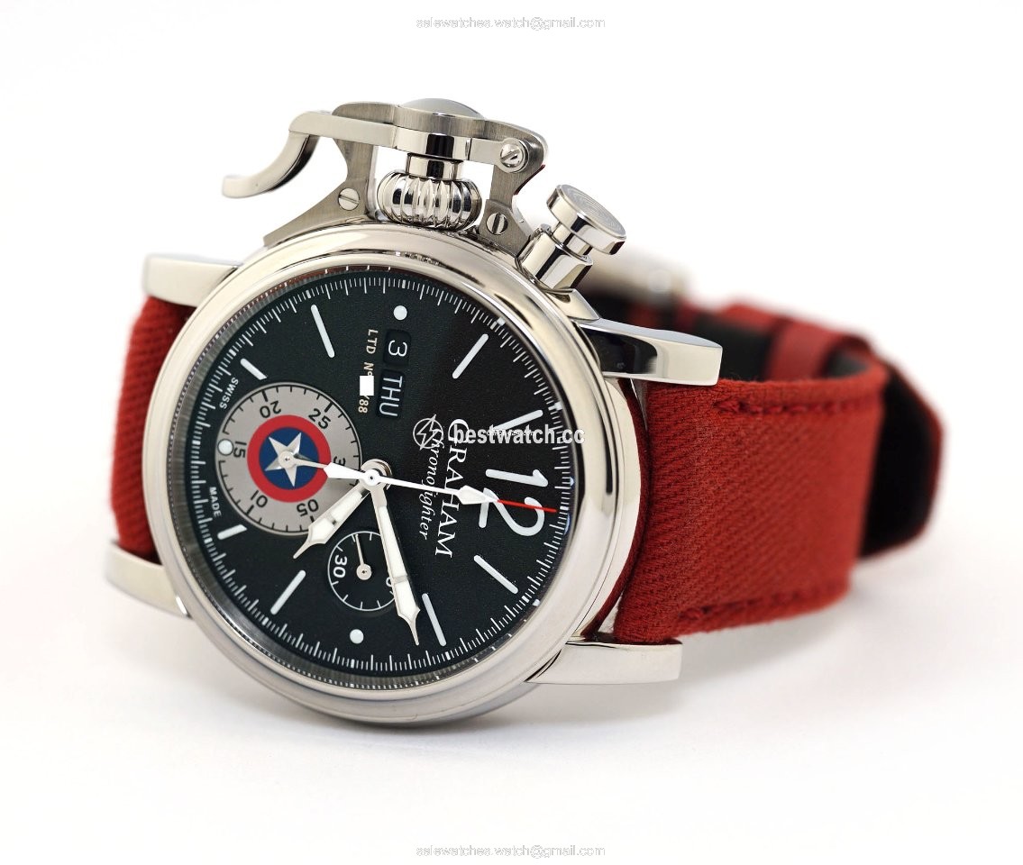 IMG_9085 Graham Chronofighter Mens watch Unisex Automatic Steel 2CVAS.B14A Replica 2