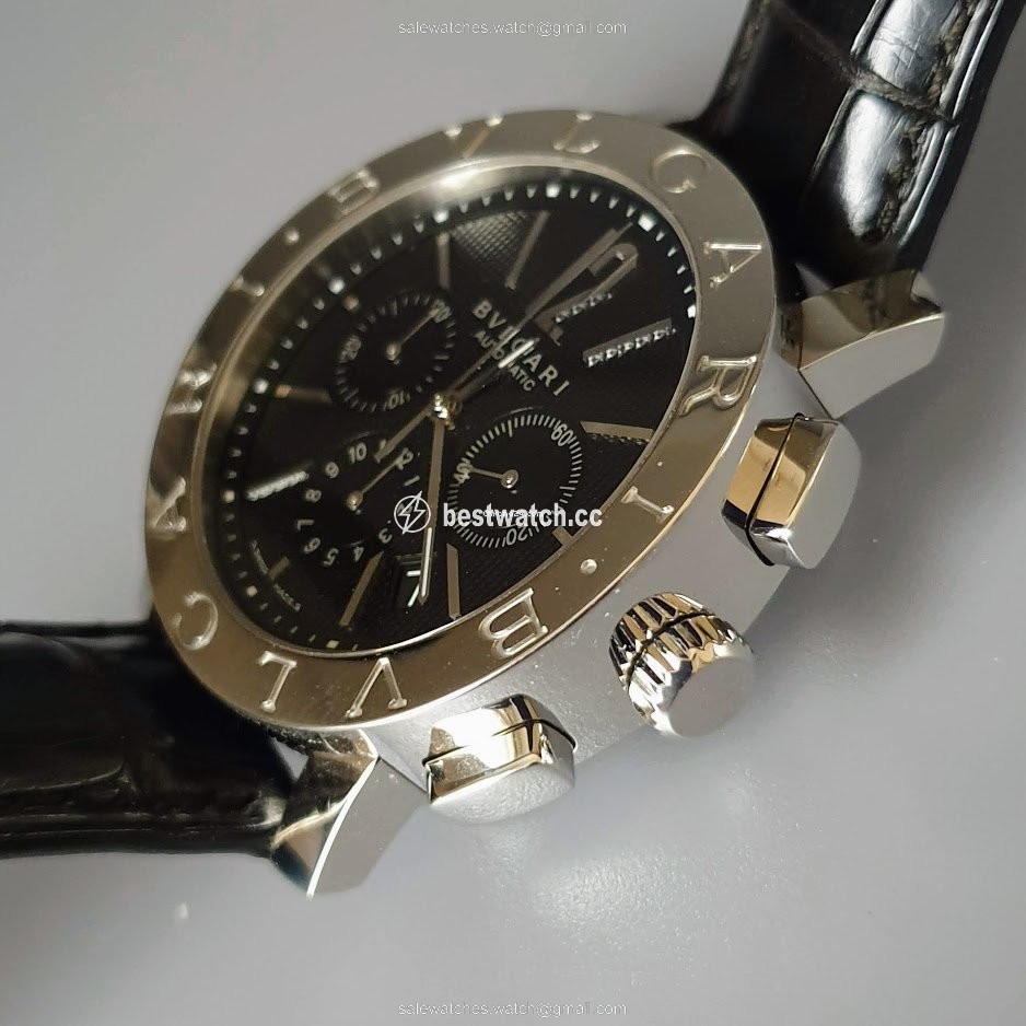 IMG_9085 Bulgari Bulgari Mens watch Unisex Automatic Steel BB42SLCH Replica 2