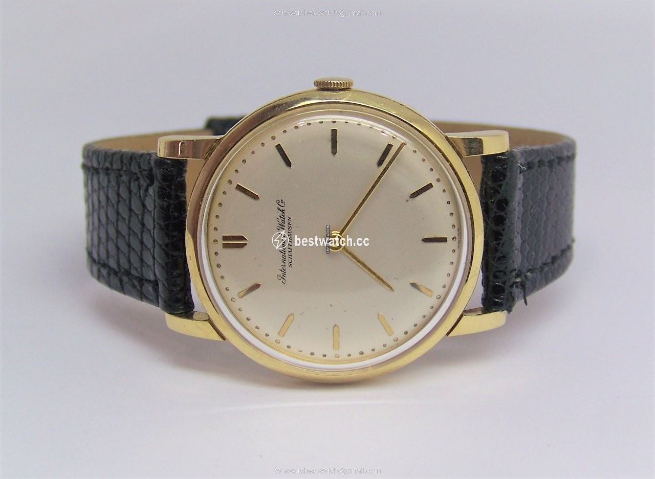 IMG_9085 IWC Mens watch Unisex Manual winding Yellow gold R1205 Replica 2