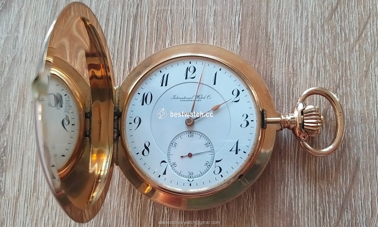 IMG_9085 IWC Mens watch Unisex Manual winding Yellow gold 620124 Replica 2