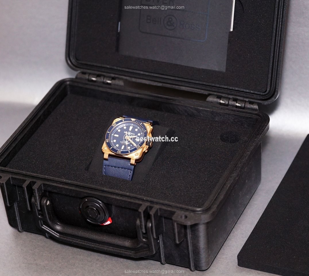 Bell & Ross BR 03 Mens watch Unisex Automatic Bronze BR0392-D-LU-BR SCA Replica 2