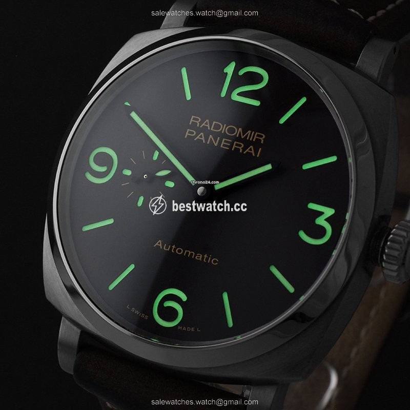 IMG_9085 Panerai Radiomir 1940 3 Days Automatic Mens watch Unisex Titanium PAM00619 Replica 2
