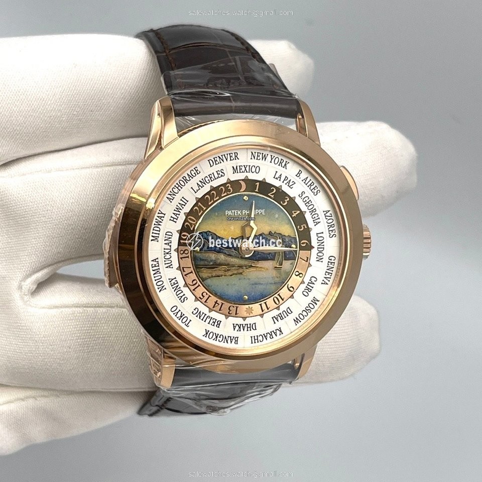 IMG_9085 Patek Philippe Grand Complications Mens watch Unisex Automatic Rose gold 5531R-012 Replica 2