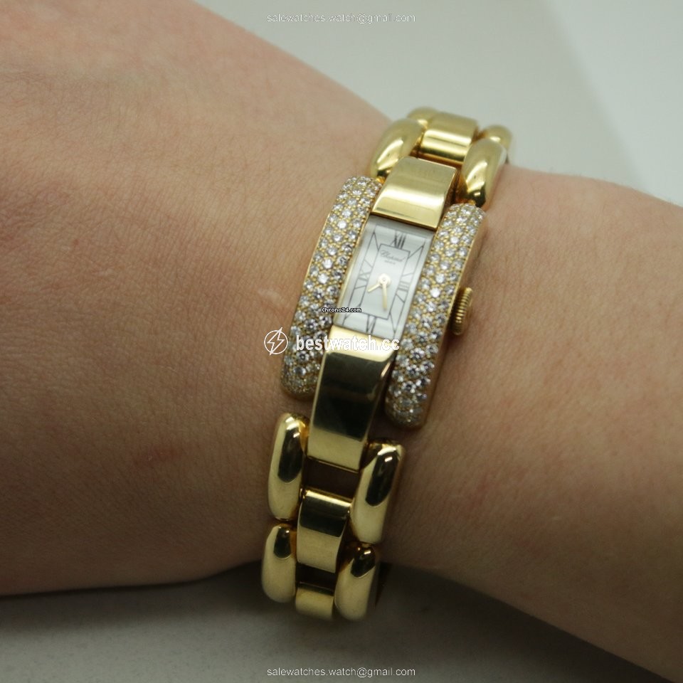 Chopard La Strada Womens watch Quartz Yellow gold 41 6547 Replica 2