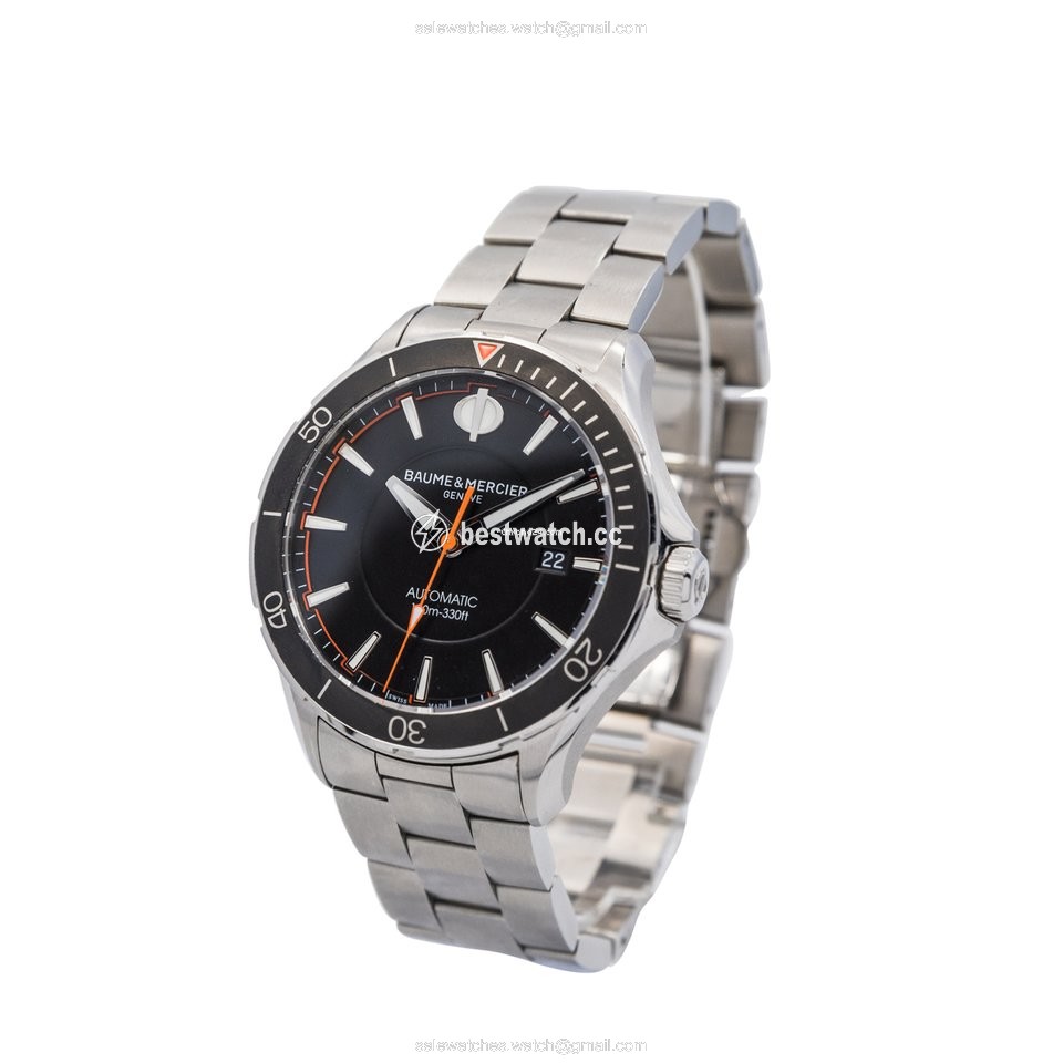 IMG_9085 Baume & Mercier Clifton Mens watch Unisex Automatic Steel M0A10340 Replica 2
