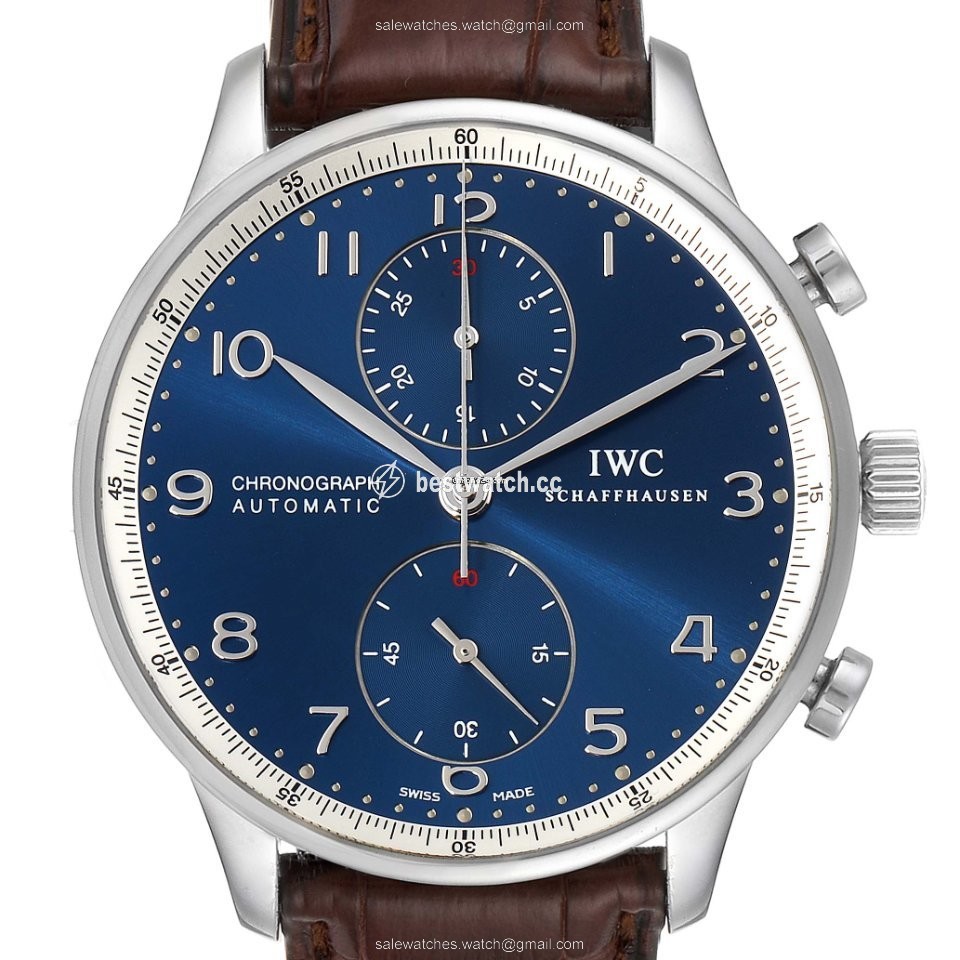 IMG_9085 IWC Portuguese Chronograph Mens watch Unisex Automatic Steel IW371432 Replica 2