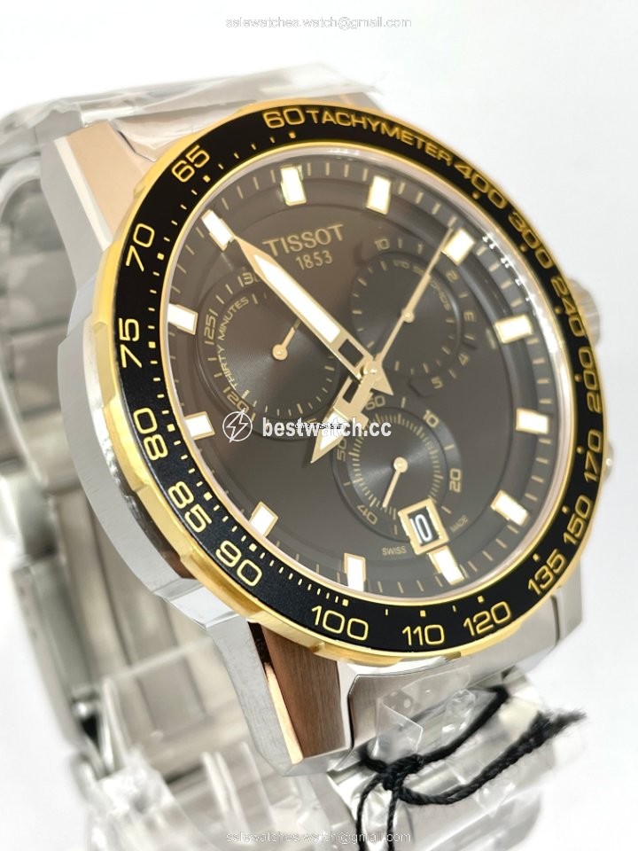 IMG_9085 Tissot Mens watch Unisex Quartz Gold Steel T125.617.21.051.00 Replica 2